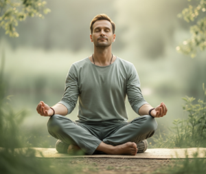 Male Yogi 3 Meditating